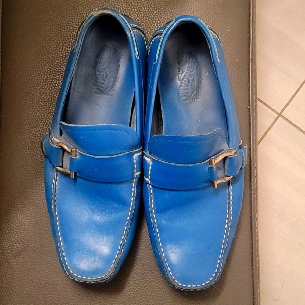 Ferragamo size 11 loafers